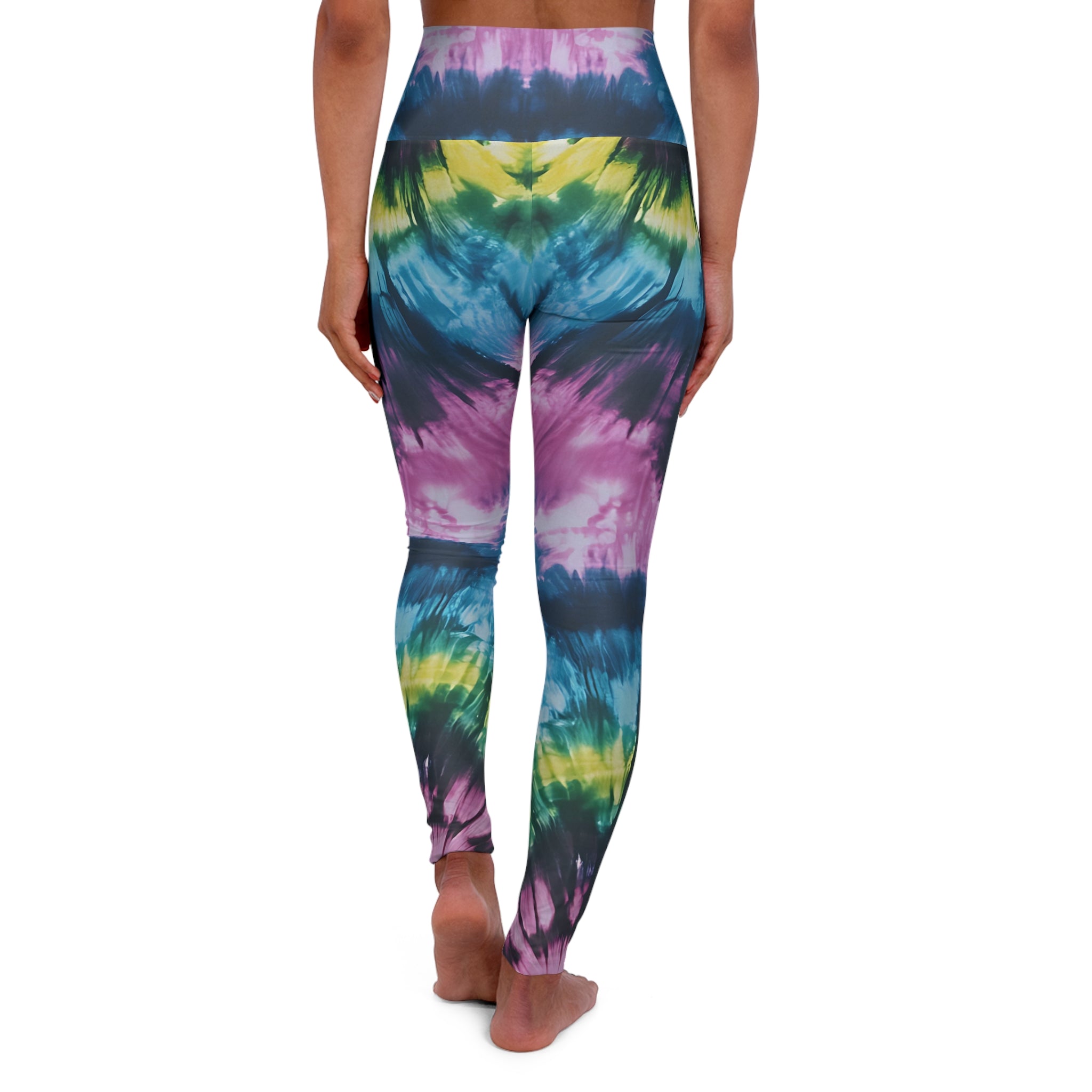 Cosmic Harmony High Waisted Yoga Leggings