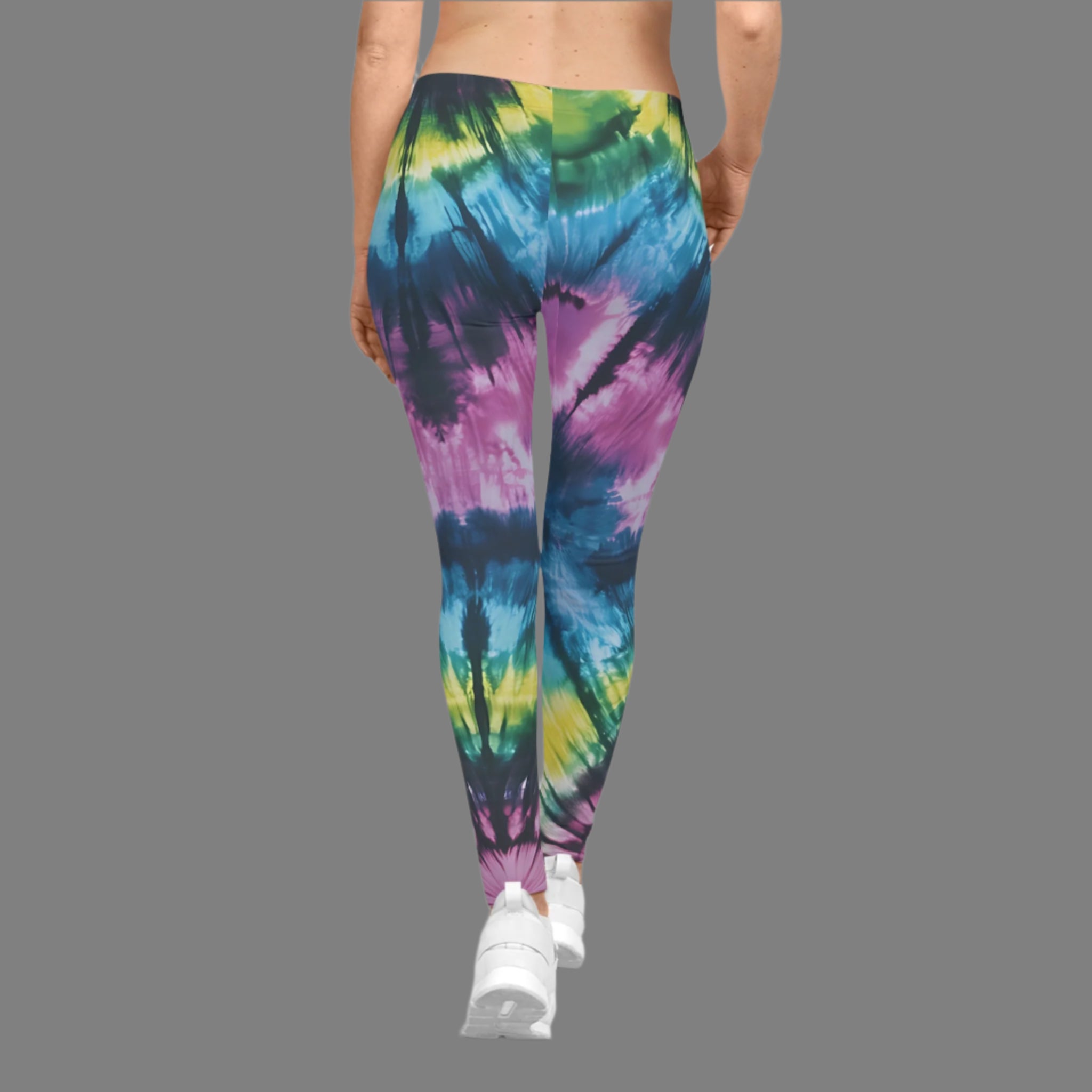 Cosmic Harmony Women's Casual Leggings