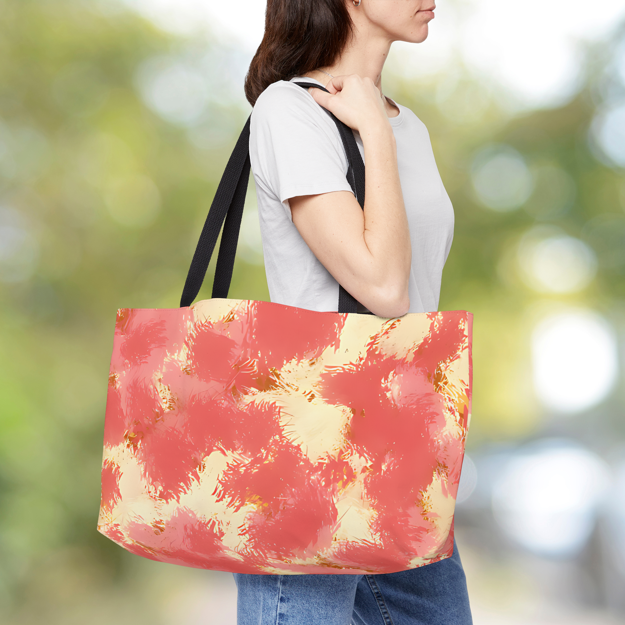 Pink Champagne - Weekender Tote Bag