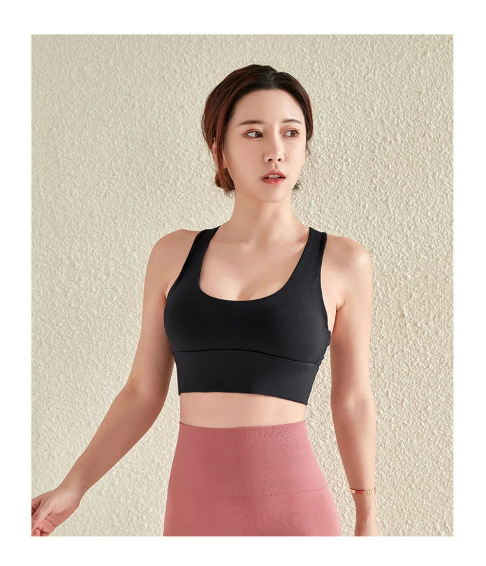 Push Up Bra Sports Bra With Back Closure