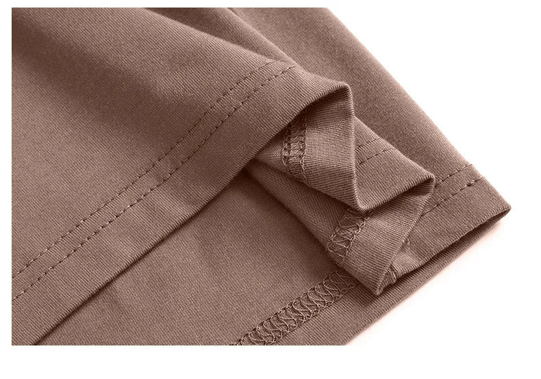 Modal Solid Basic Tshirt Long Sleeves