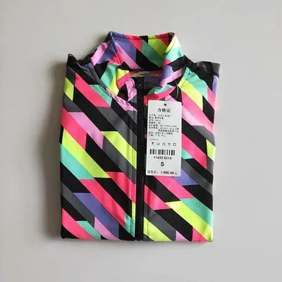 Women's Quick-Dry Zip-Up Jacket – Long Sleeve & High Collar