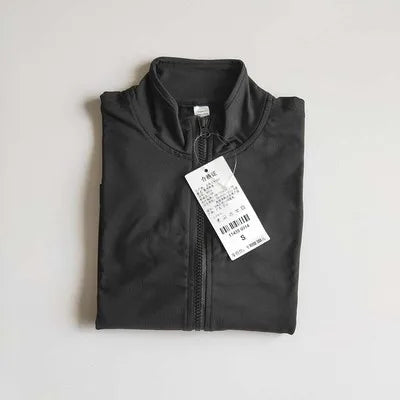 Women's Quick-Dry Zip-Up Jacket – Long Sleeve & High Collar