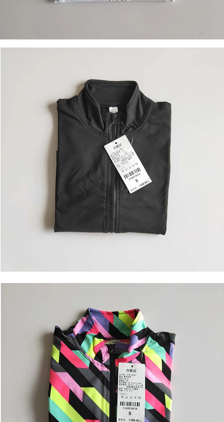 Women's Quick-Dry Zip-Up Jacket – Long Sleeve & High Collar