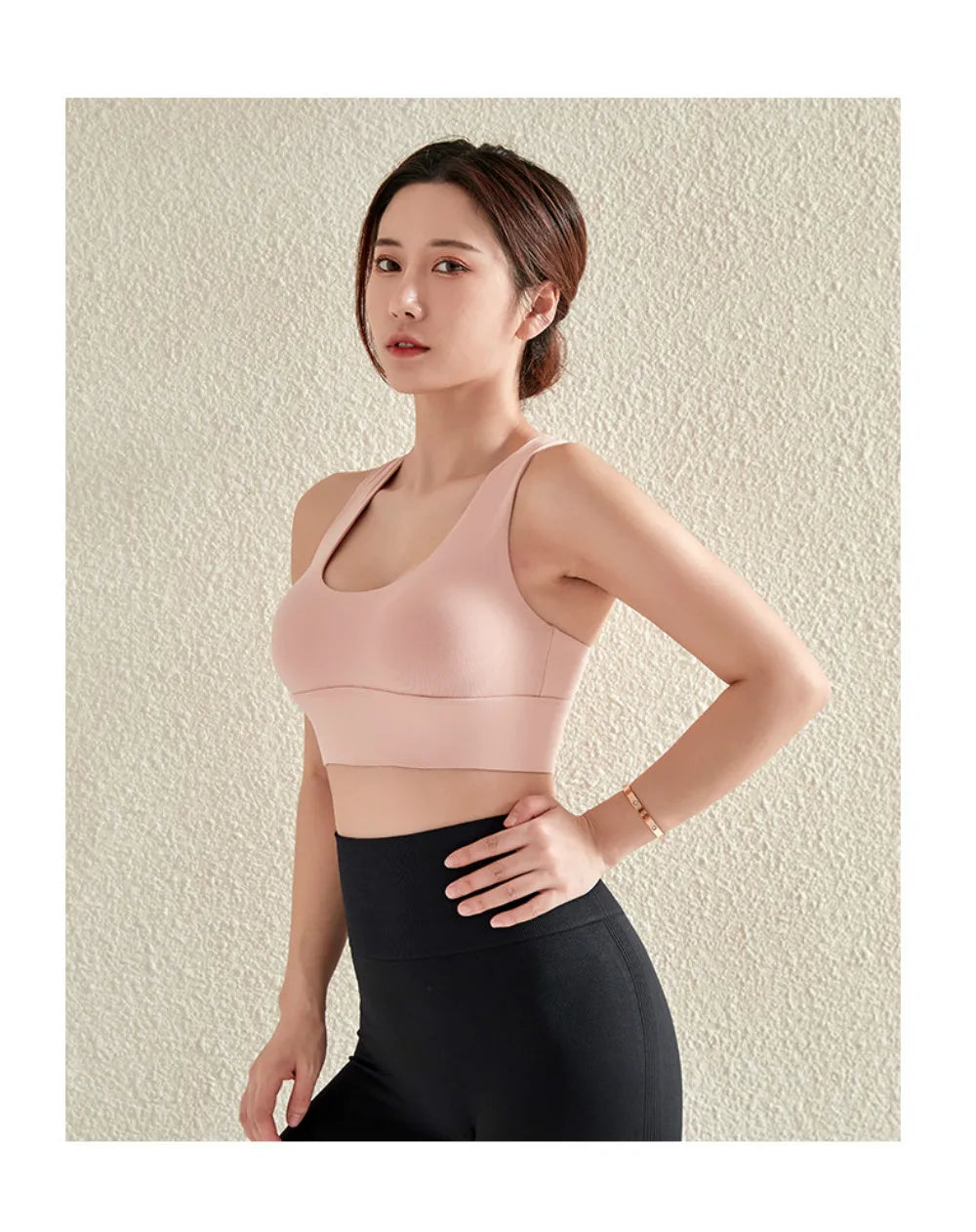 Push Up Bra Sports Bra With Back Closure