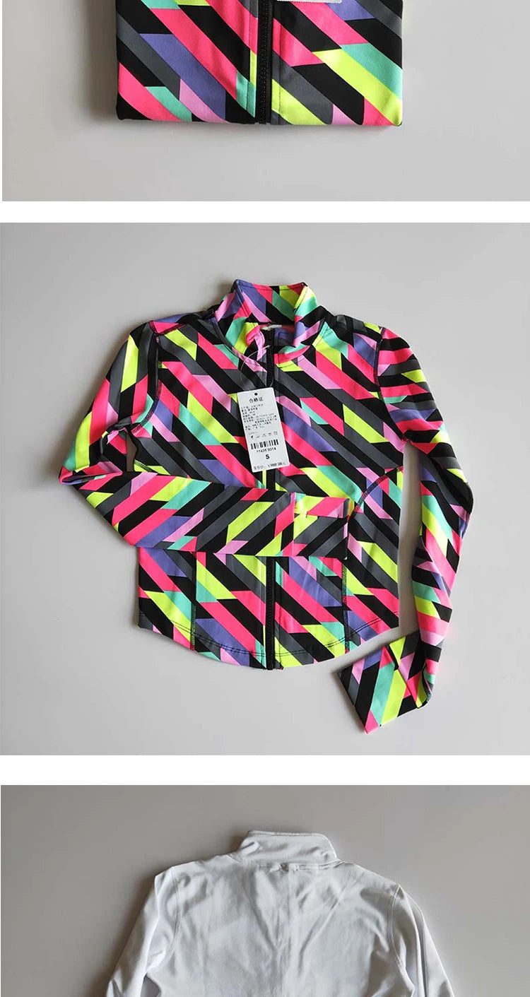 Women's Quick-Dry Zip-Up Jacket – Long Sleeve & High Collar