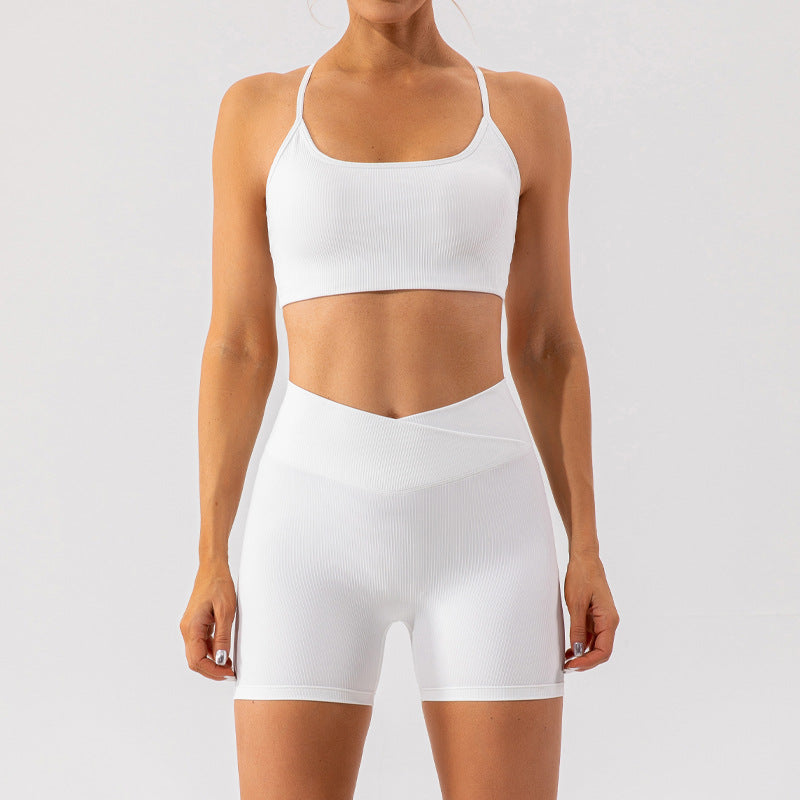 Yoga Suit Thread Quick Drying Sportswear Training Running Fitness Clothes Suit Women
