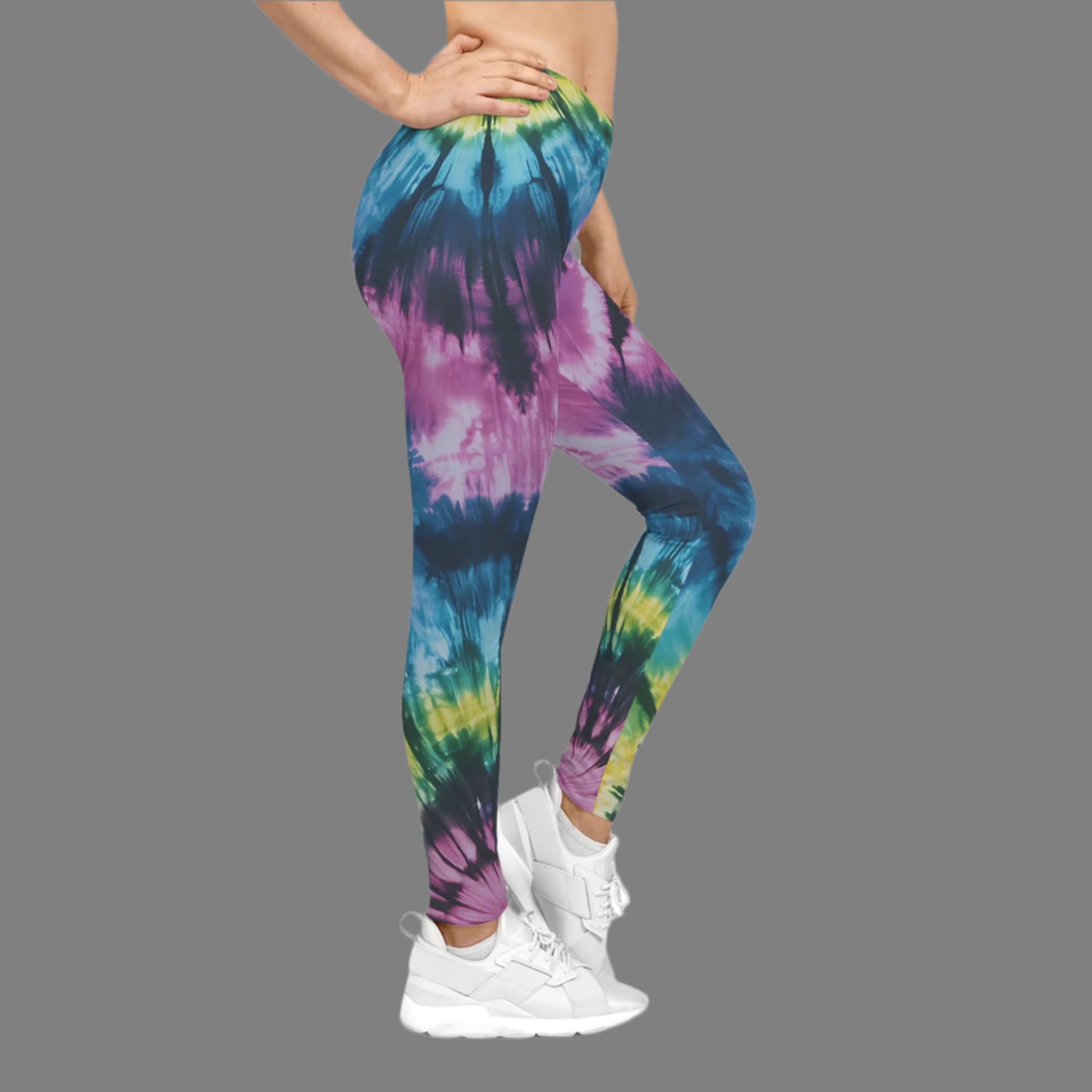 Cosmic Harmony Women's Casual Leggings