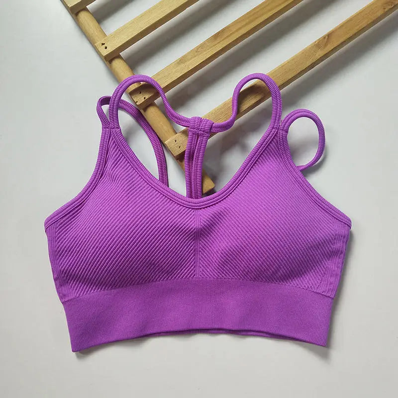 Push Up Breathable Sports Bra Crop Top