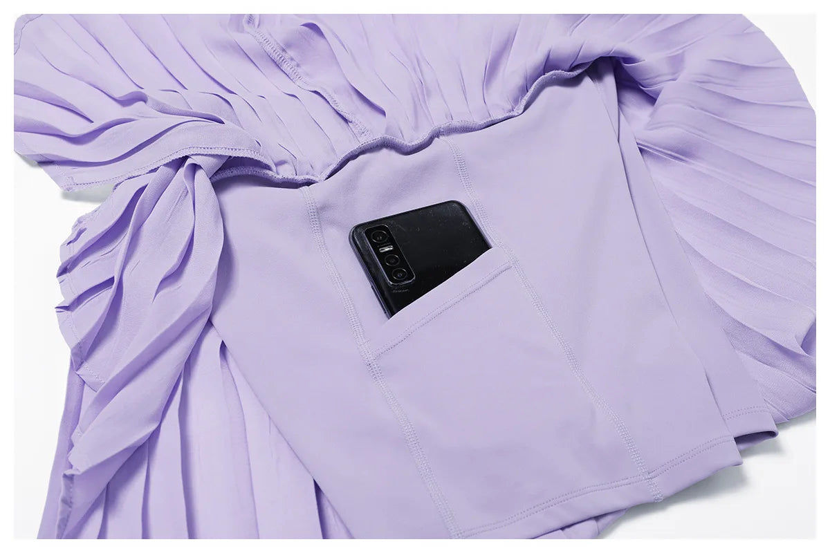 2PCS Women's  Skort and Top