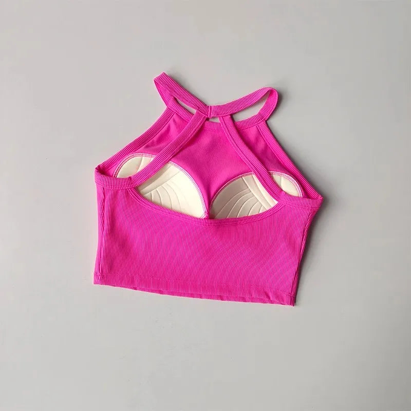 Women's Shockproof Sports Bra – Padded & Supportive