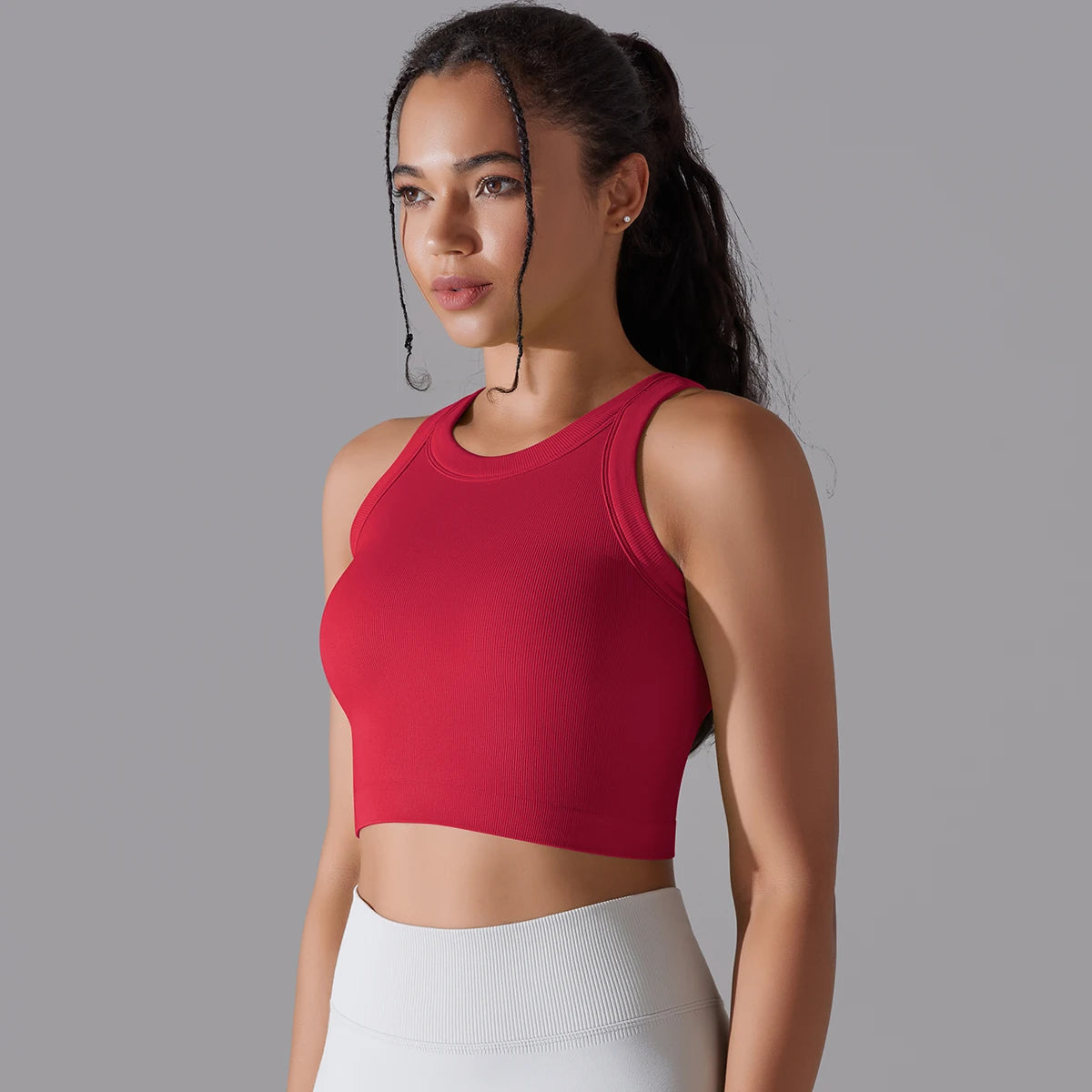 2 Tier High Impact Padded Sports Bralette