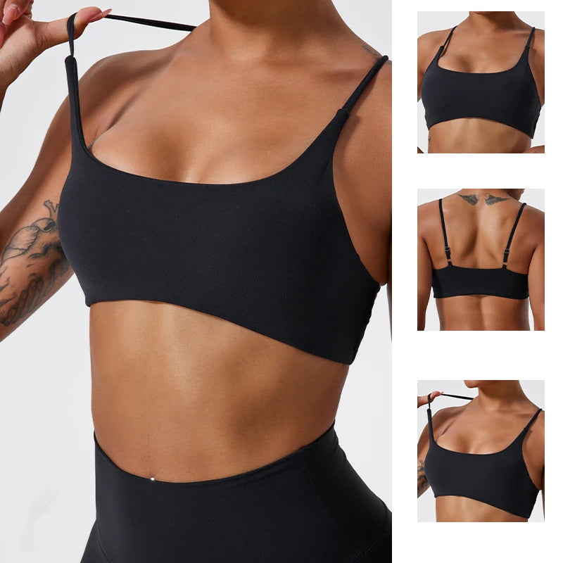 Super Soft Back Cross  Sports Bra
