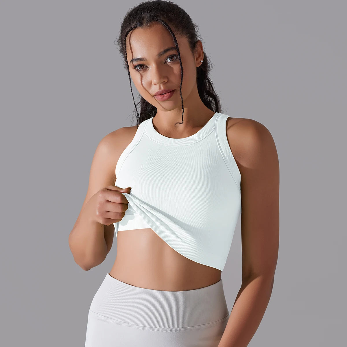 2 Tier High Impact Padded Sports Bralette