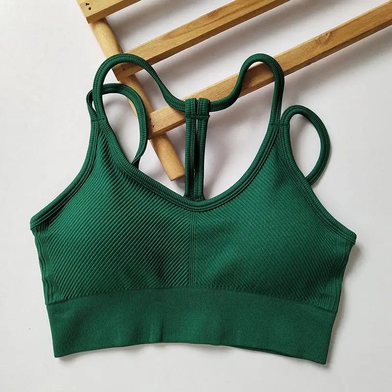 Push Up Breathable Sports Bra Crop Top
