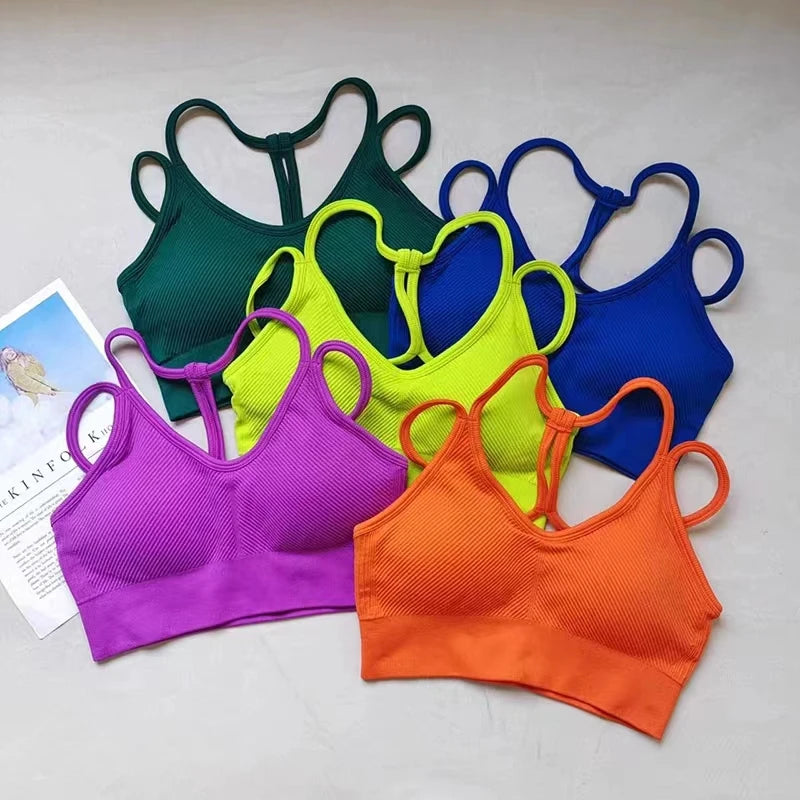 Push Up Breathable Sports Bra Crop Top
