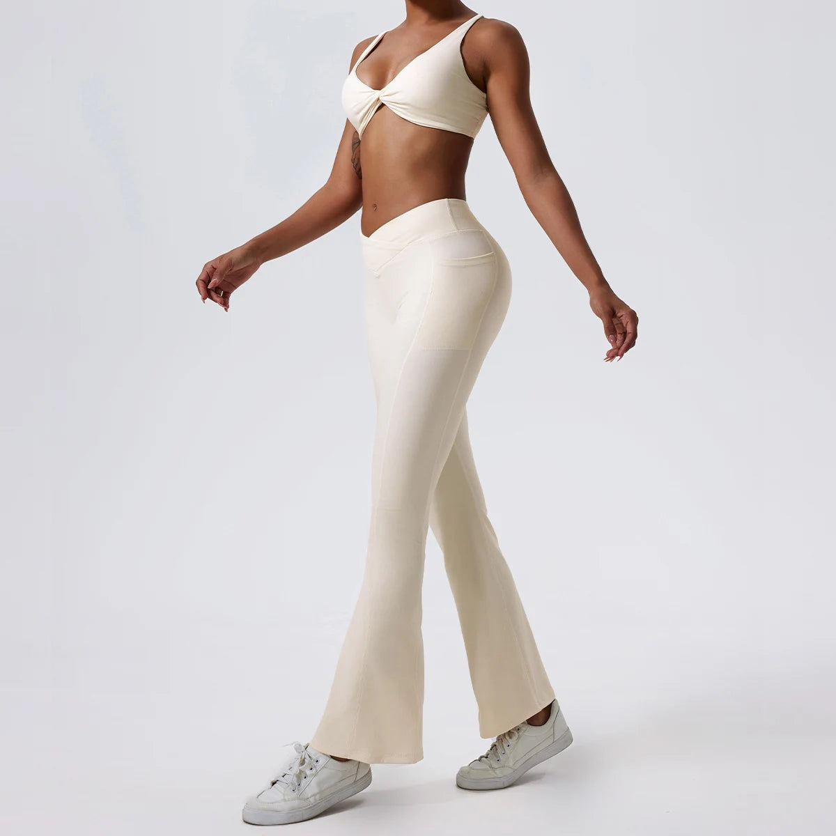 Shockproof Push- Up Sports Bra