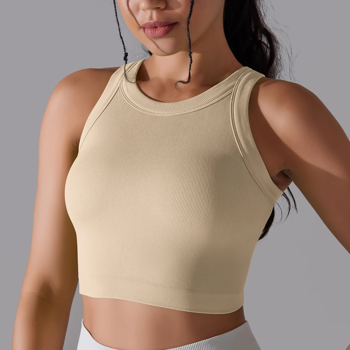 2 Tier High Impact Padded Sports Bralette