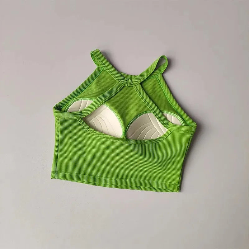 Women's Shockproof Sports Bra – Padded & Supportive