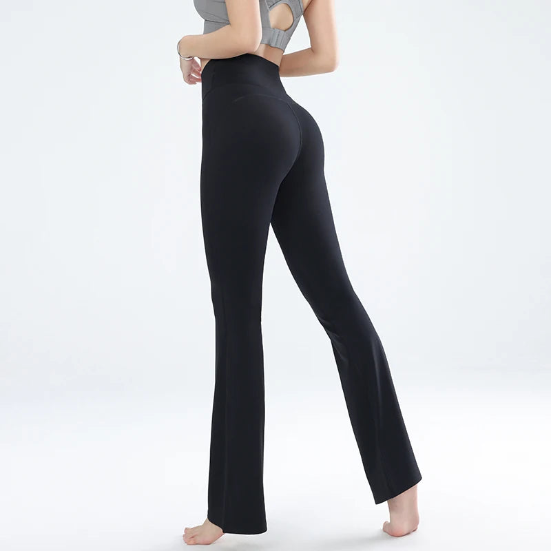 Women's high waisted wide leg pants