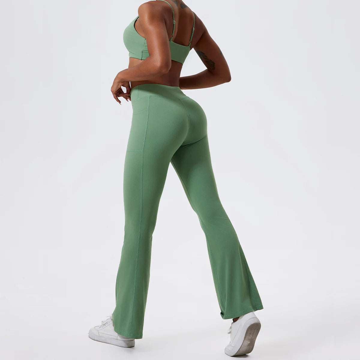 Shockproof Push- Up Sports Bra