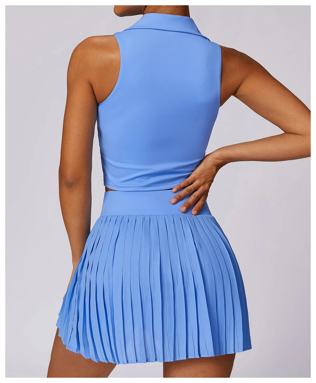 2PCS Women's  Skort and Top