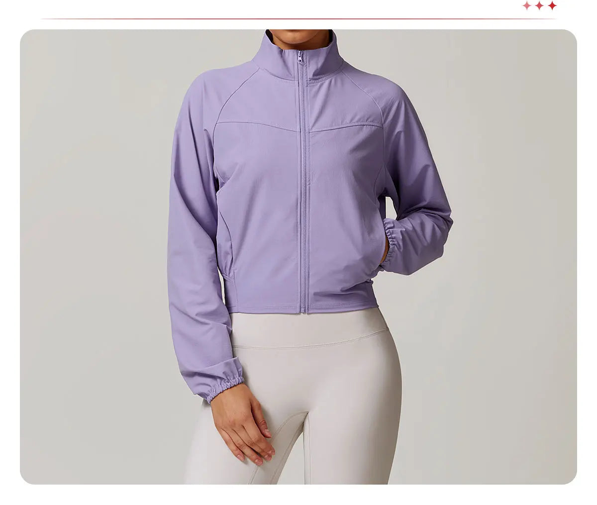 Long Sleeved Windproof Quick-Drying Jacket