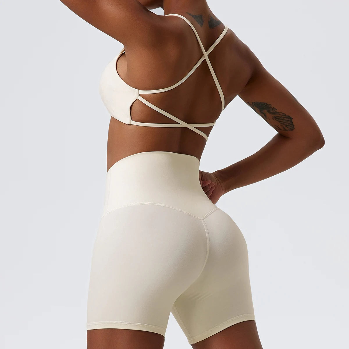 Super Soft Back Cross  Sports Bra