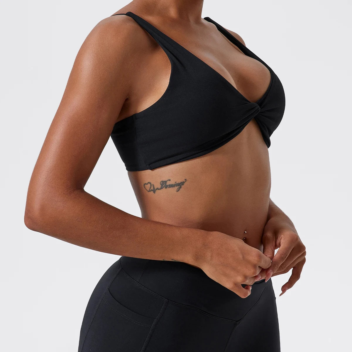 Shockproof Push- Up Sports Bra