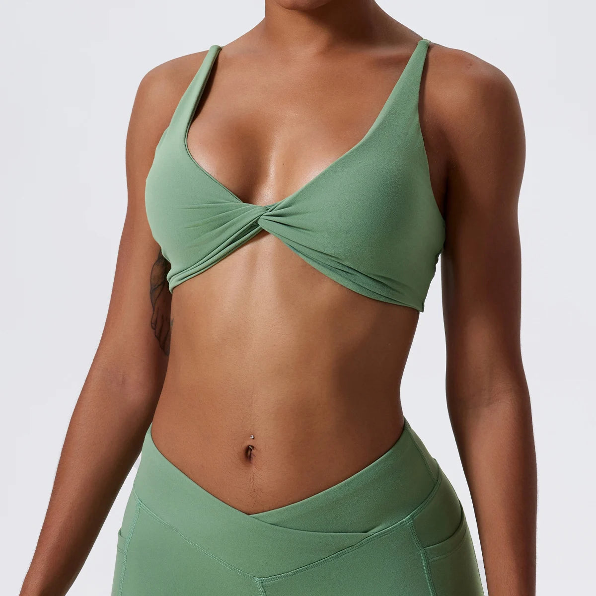 Shockproof Push- Up Sports Bra