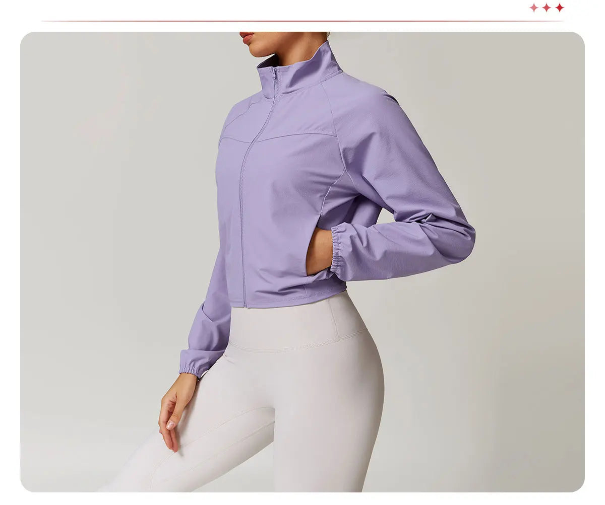 Long Sleeved Windproof Quick-Drying Jacket