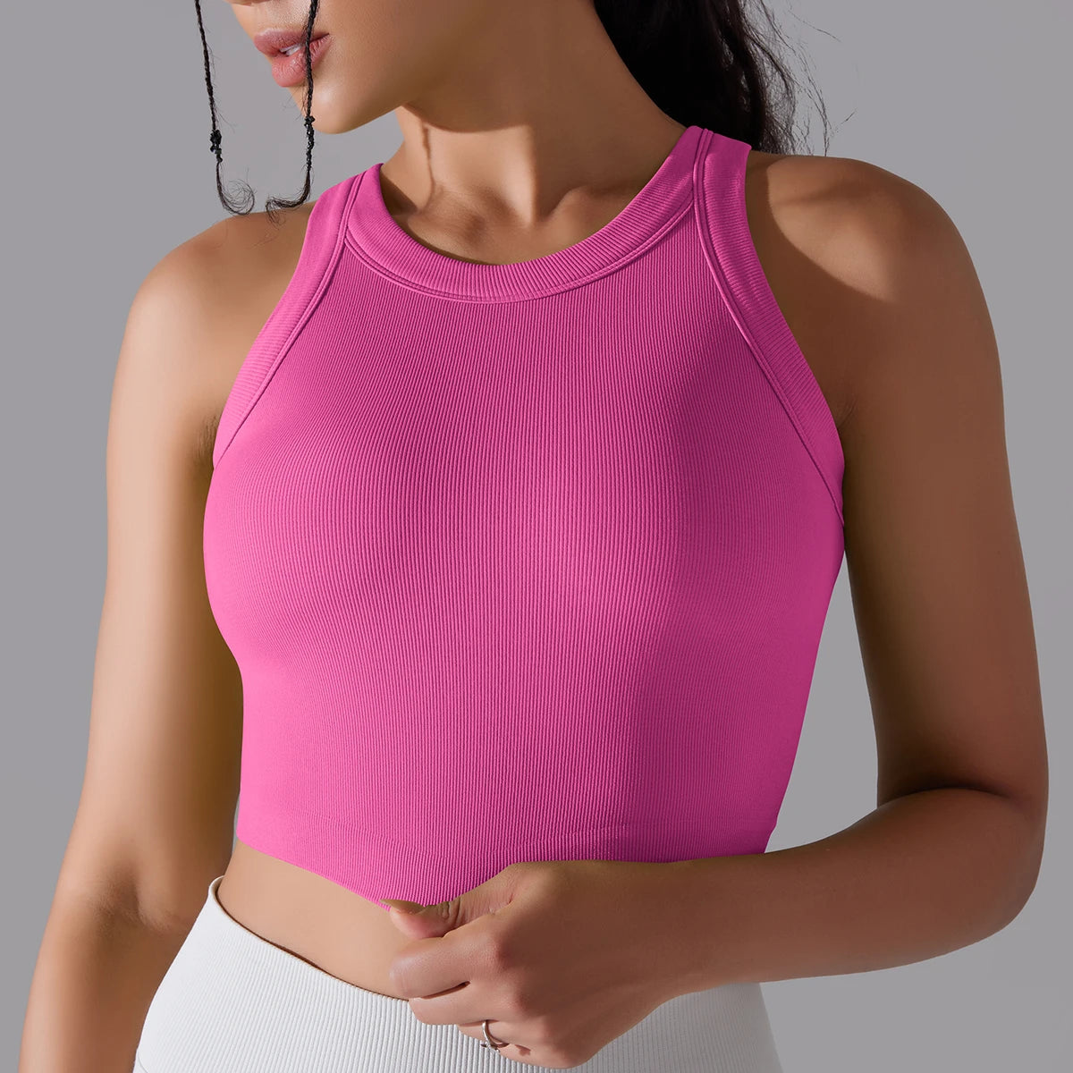 2 Tier High Impact Padded Sports Bralette