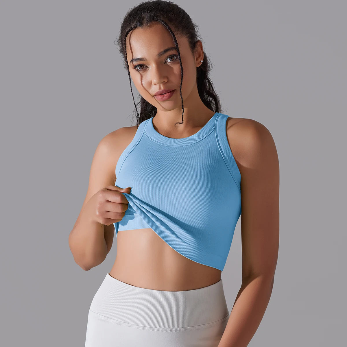 2 Tier High Impact Padded Sports Bralette