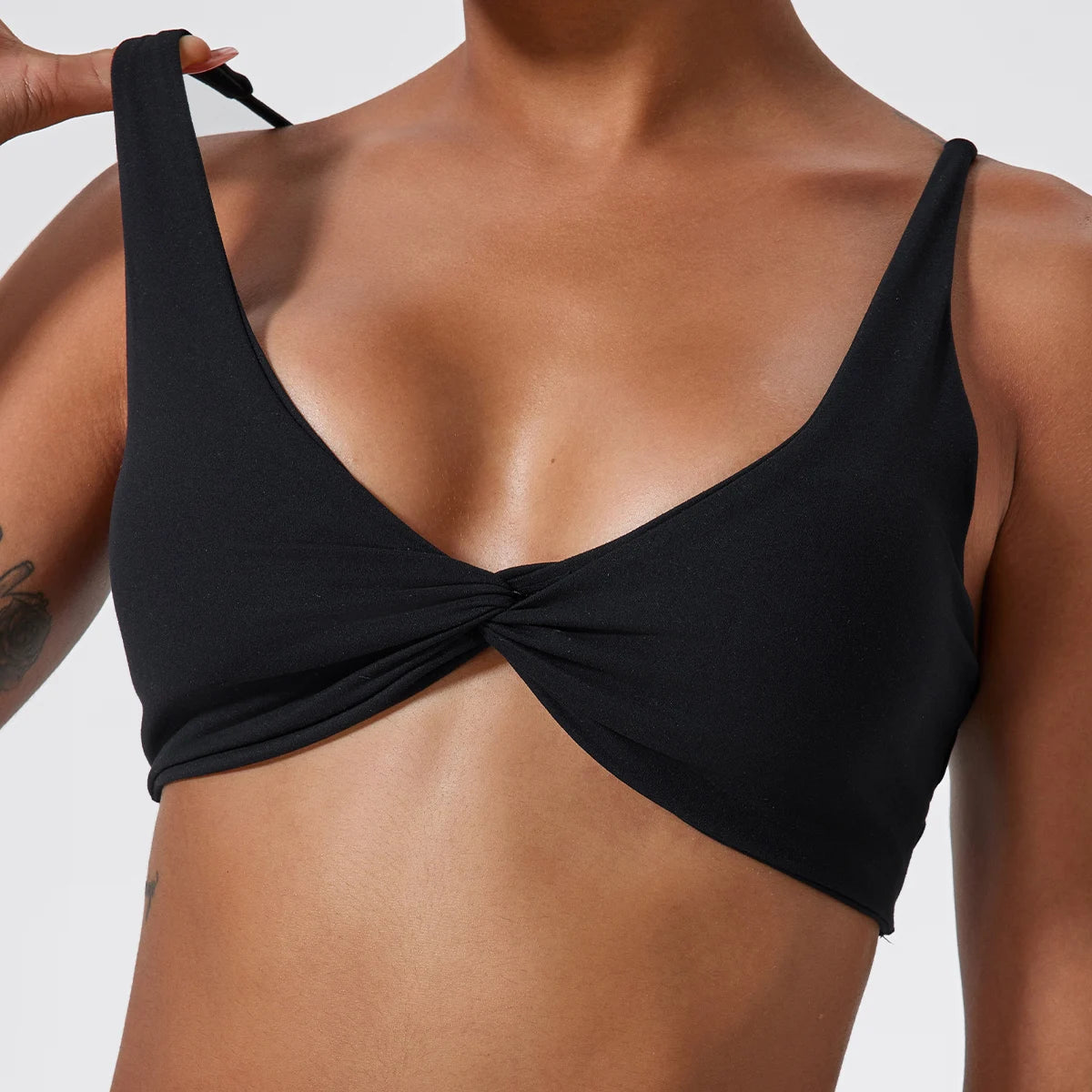Shockproof Push- Up Sports Bra