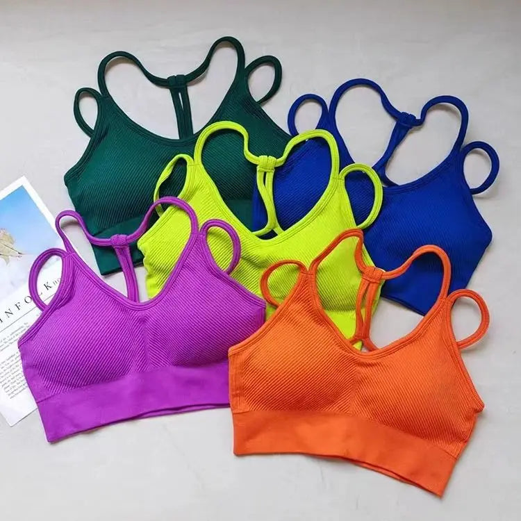 Push Up Breathable Sports Bra Crop Top