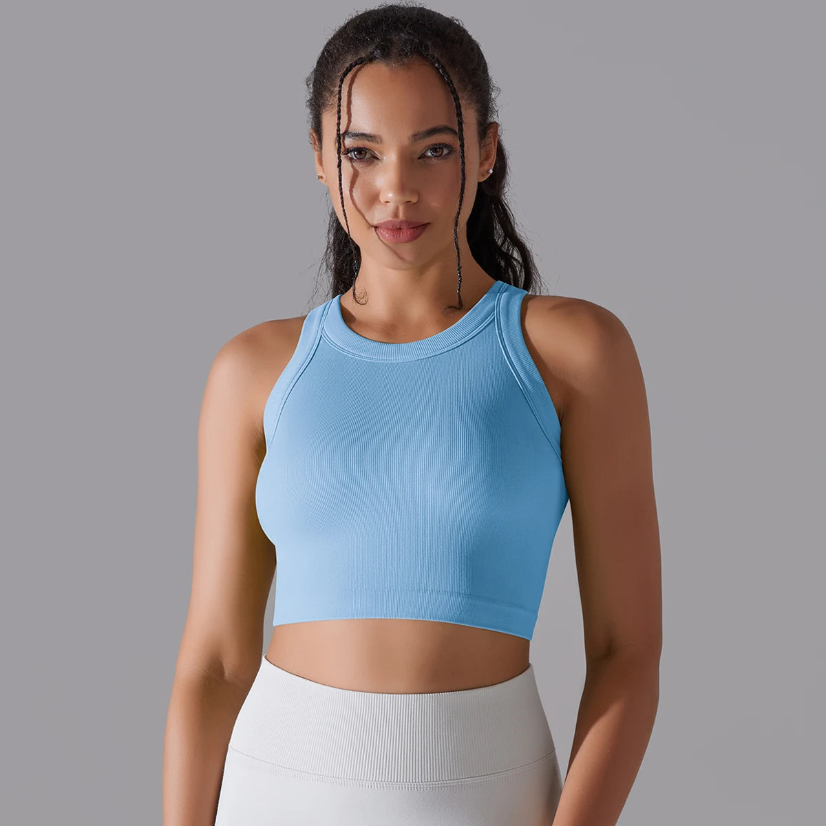 2 Tier High Impact Padded Sports Bralette