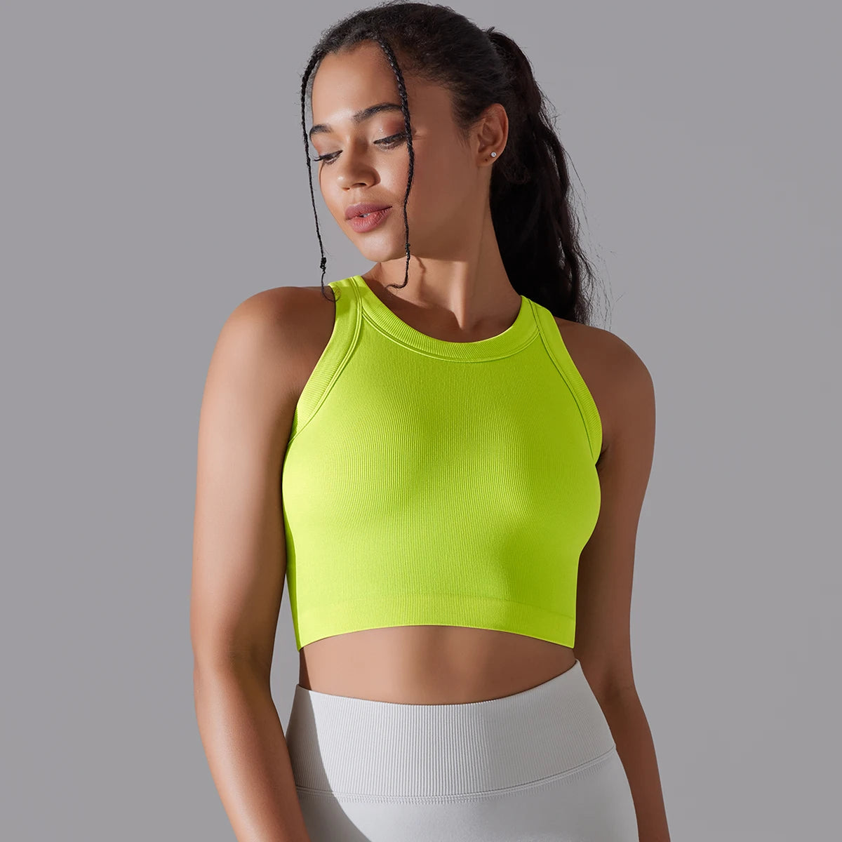 2 Tier High Impact Padded Sports Bralette