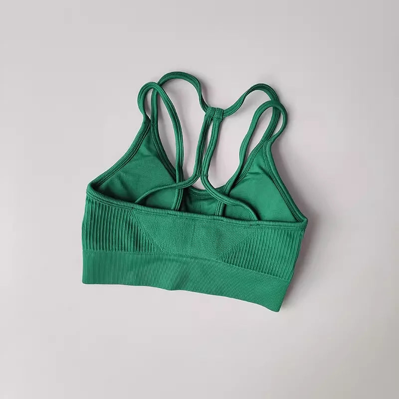 Push Up Breathable Sports Bra Crop Top