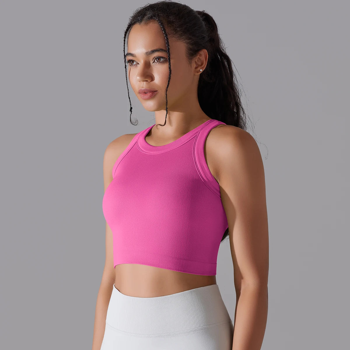2 Tier High Impact Padded Sports Bralette