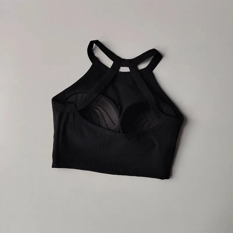 Women's Shockproof Sports Bra – Padded & Supportive