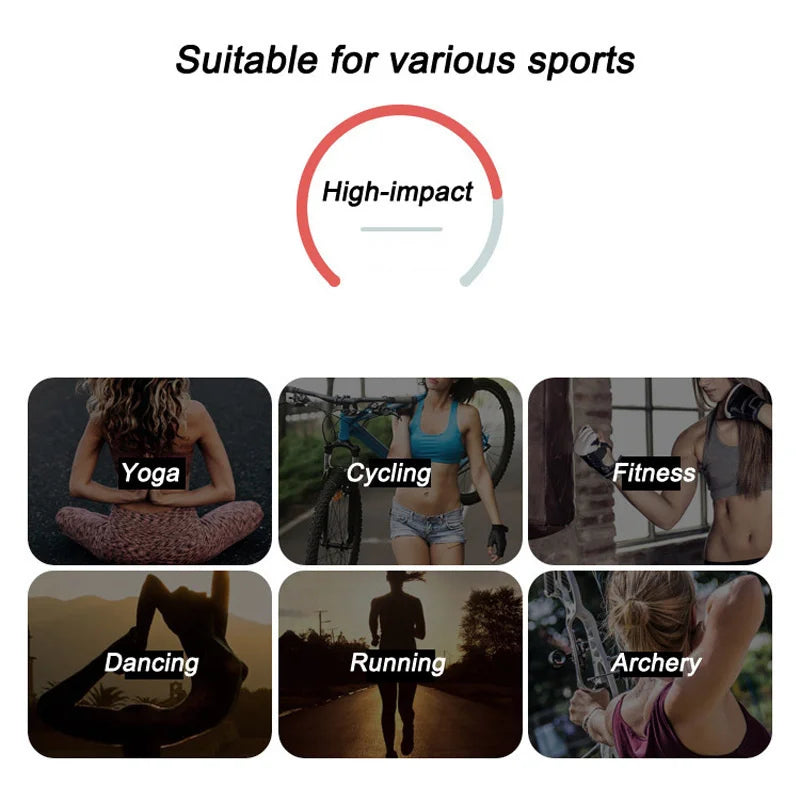 High Impact Open Back Support Tank To With Removable Pads