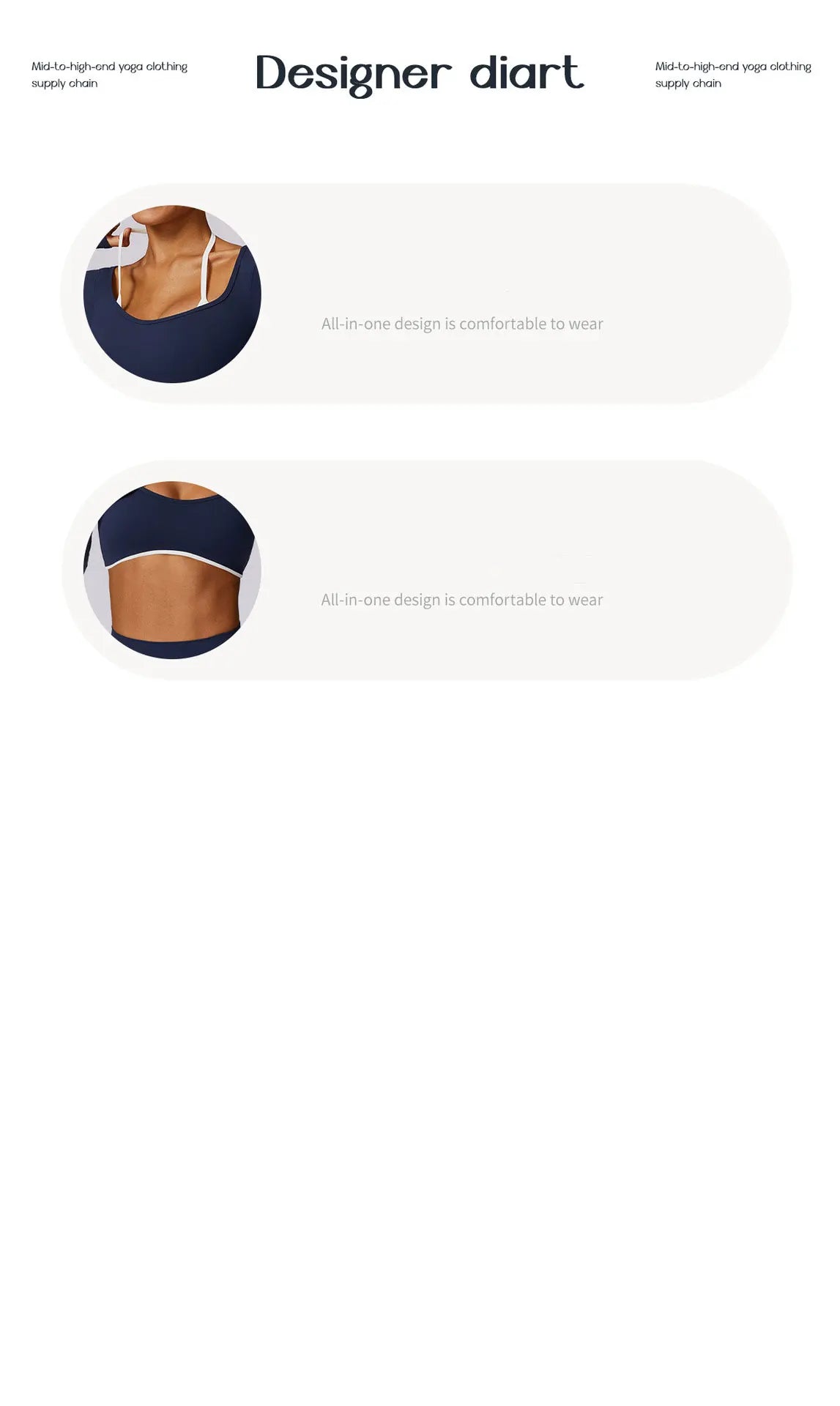 Women's Long-Sleeve Top – Square Neck & Strappy Back