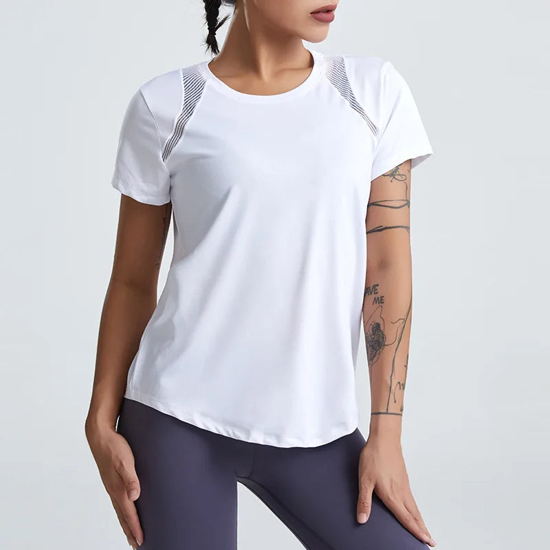 Loose Short-Sleeved Quick-Drying Sport Top