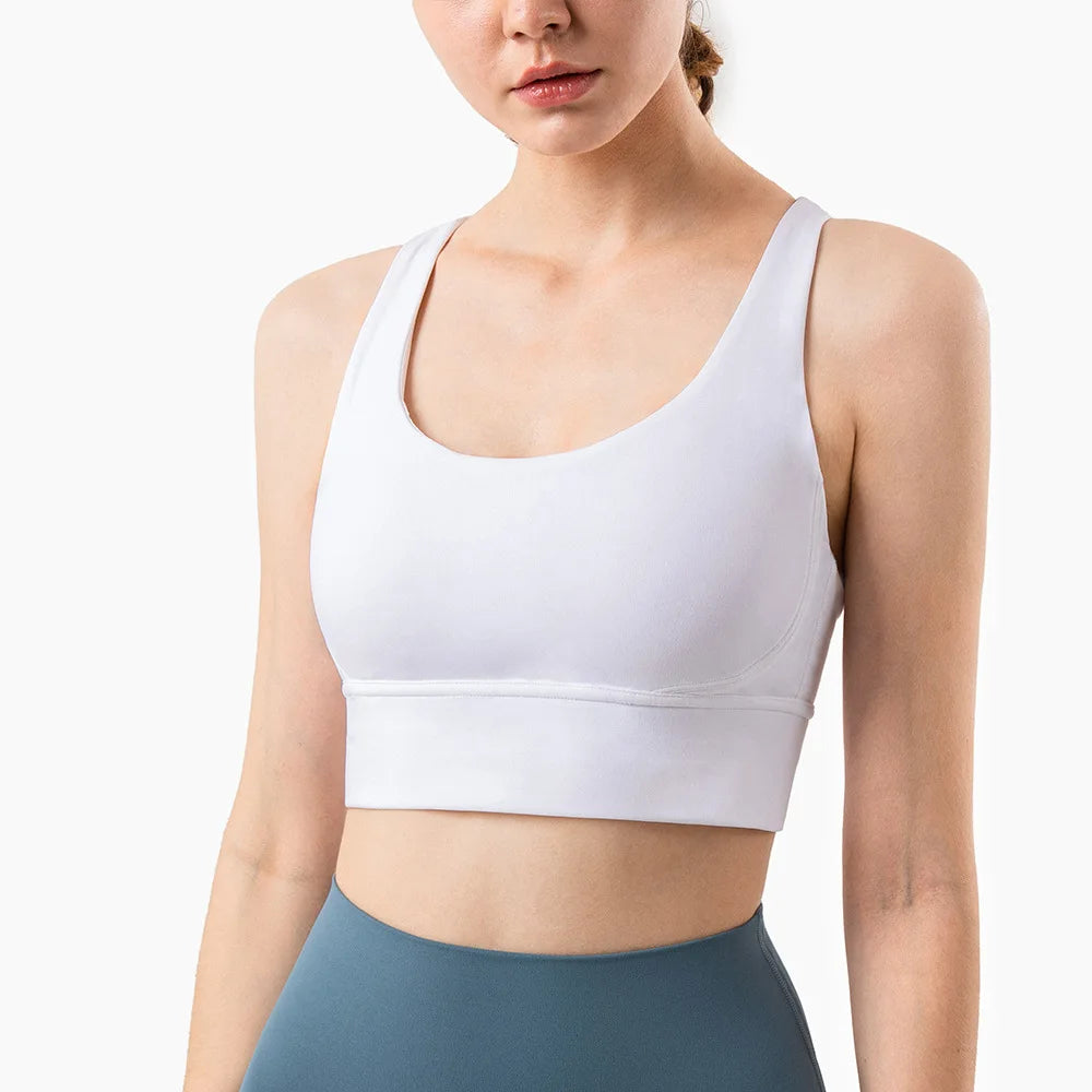 Fitness Sports Bra -  Triangle Backless