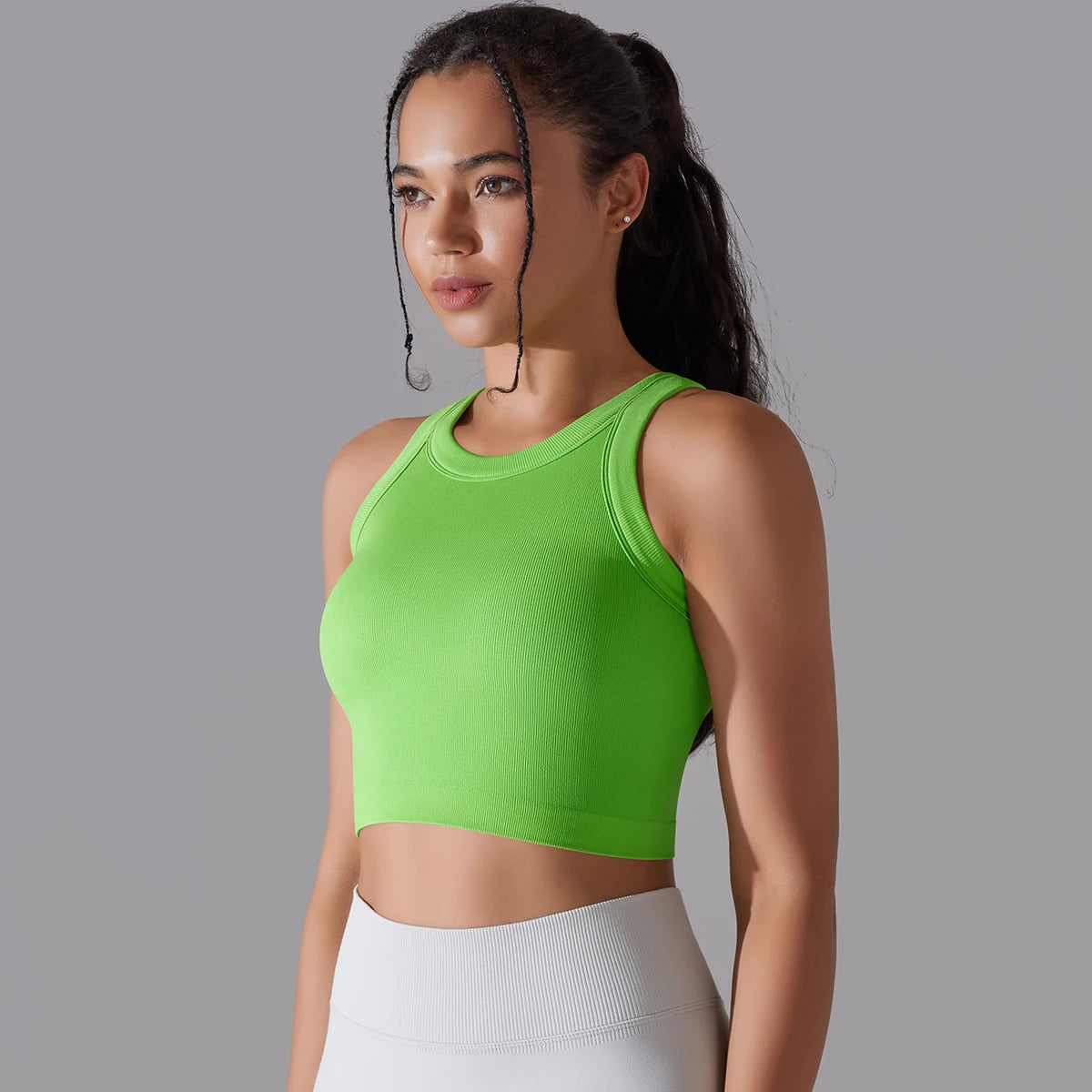 2 Tier High Impact Padded Sports Bralette