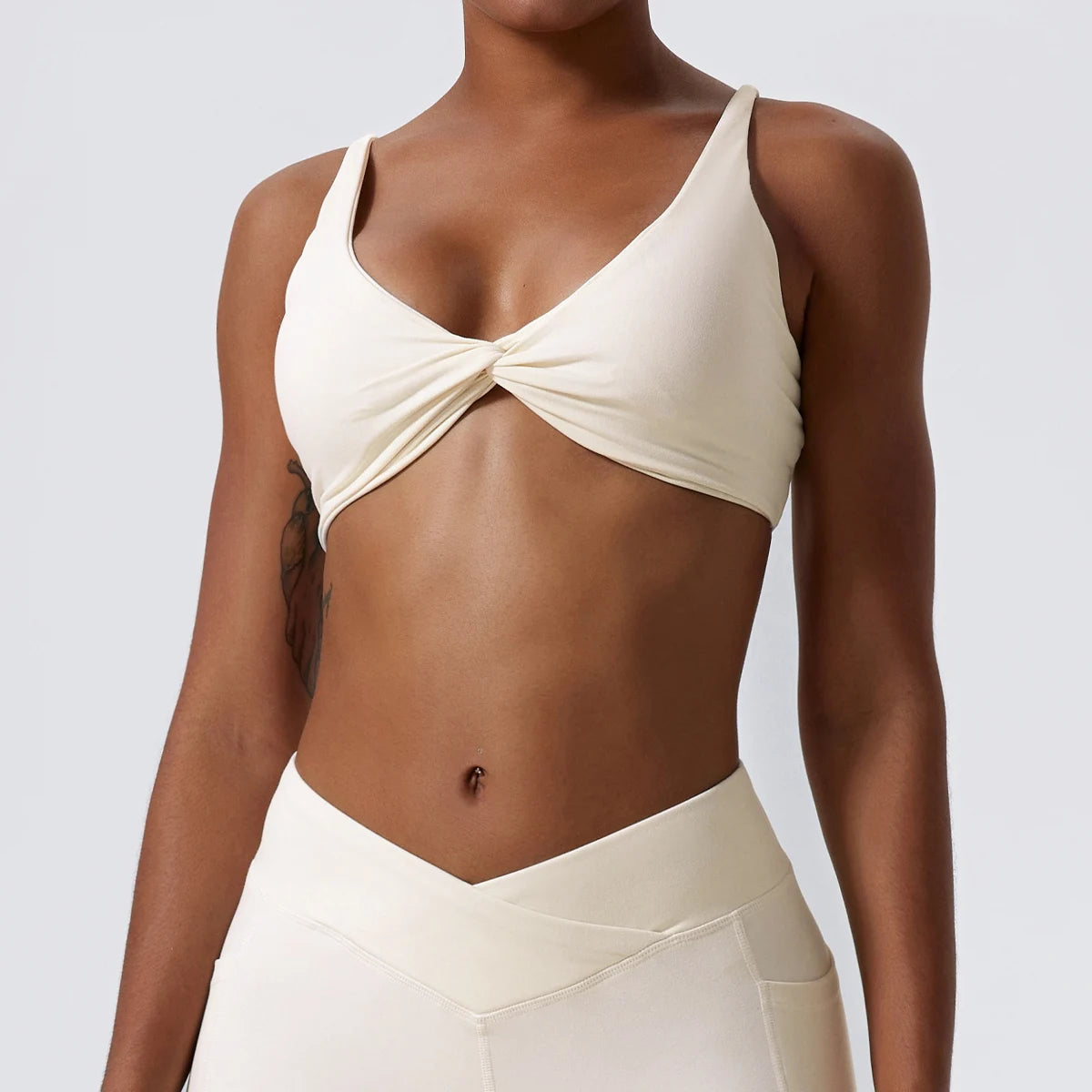 Shockproof Push- Up Sports Bra