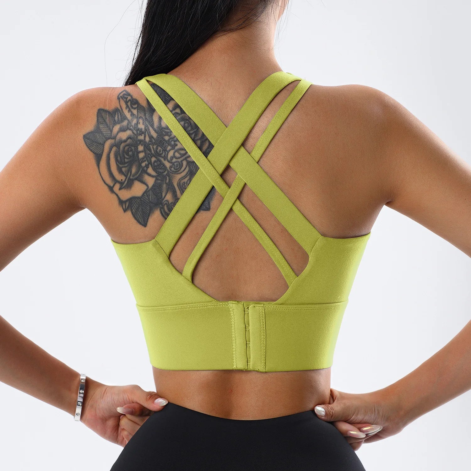 Push Up Bra Sports Bra With Back Closure