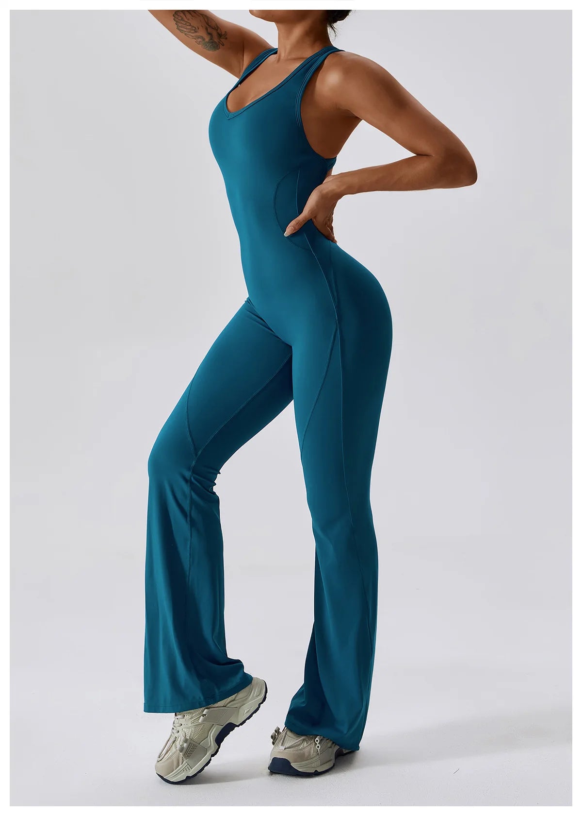 Sexy Back V Sports Jumpsuit