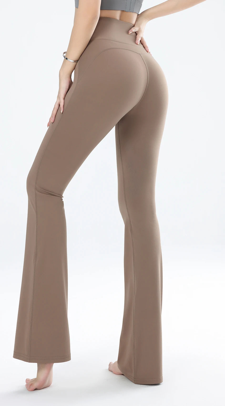 Women's high waisted wide leg pants