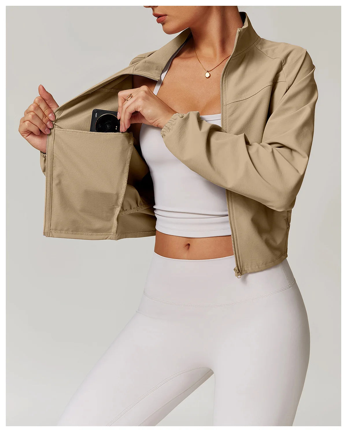 Long Sleeved Windproof Quick-Drying Jacket